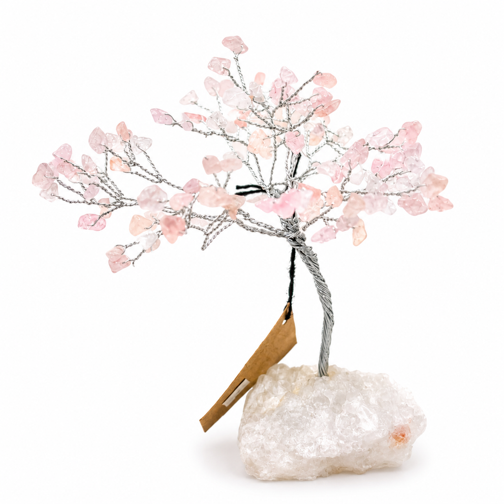 Quartz Gemstone Tree on Crystal Base