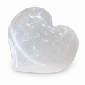 Natural Polished Selenite Heart