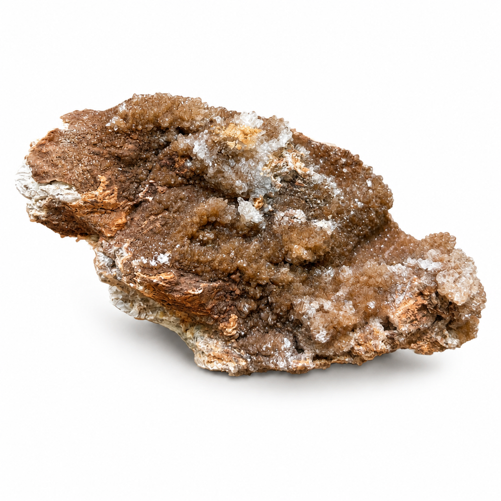 Brown Druzy Crystal Specimen