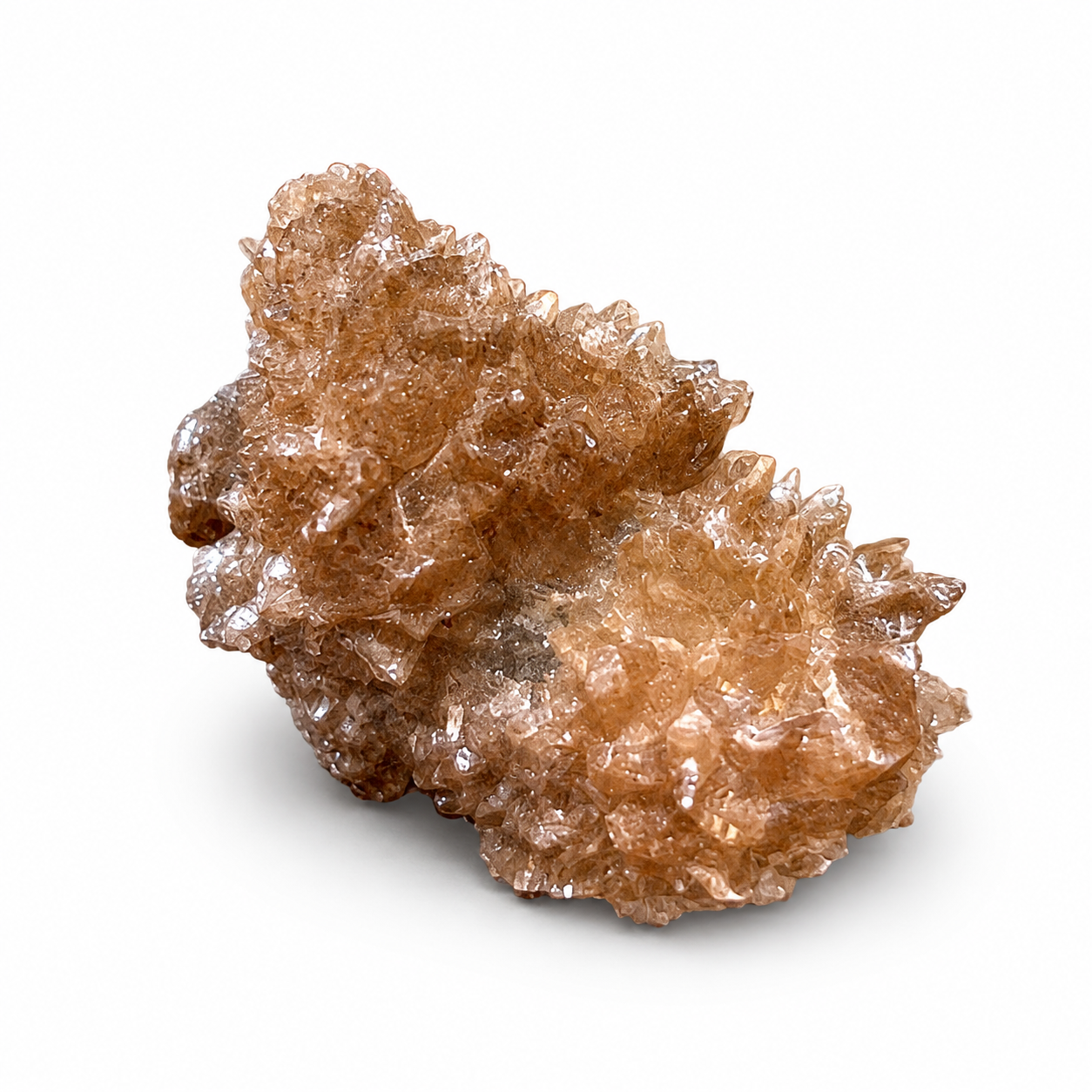 Brown Druzy Crystal Cluster