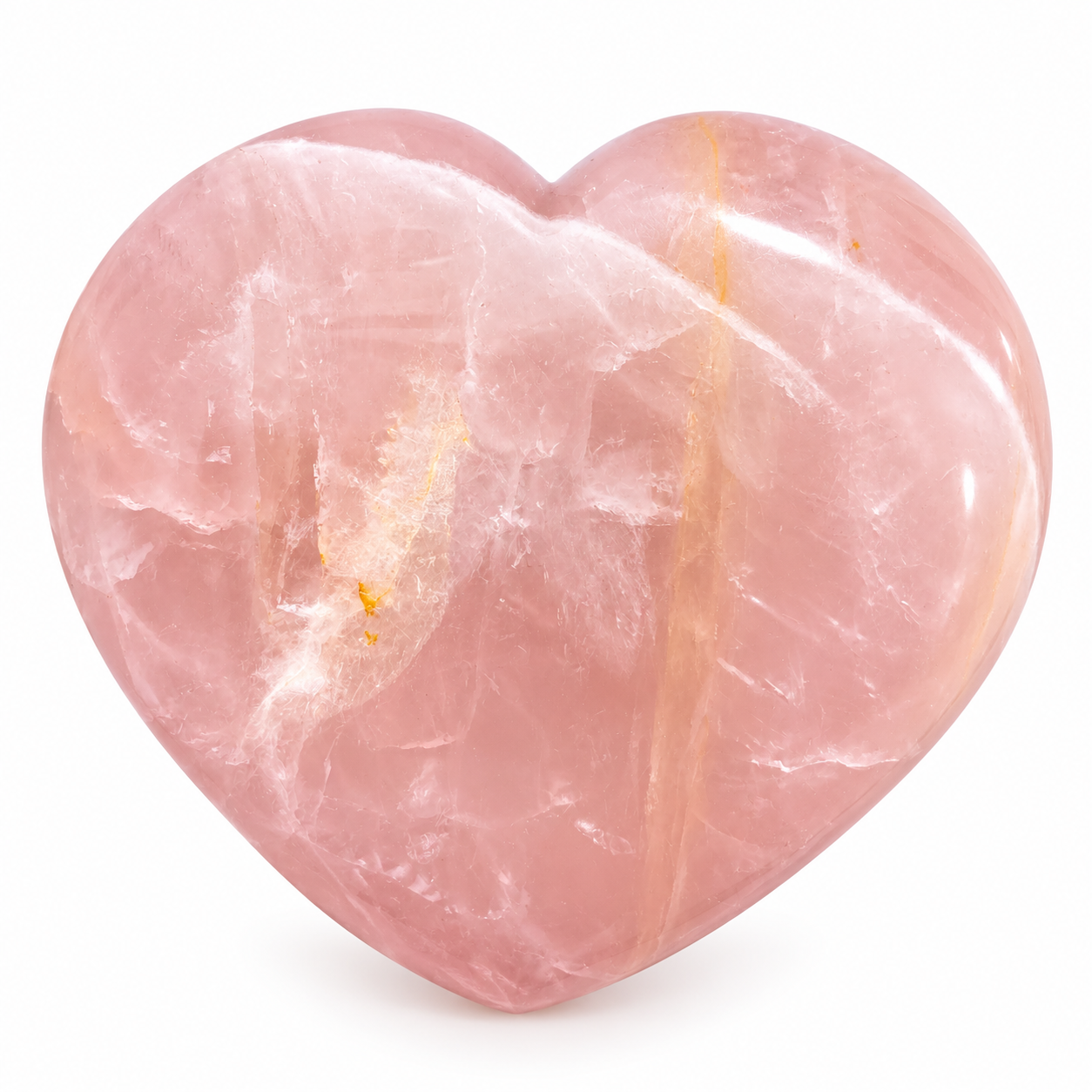 Rose Quartz Heart