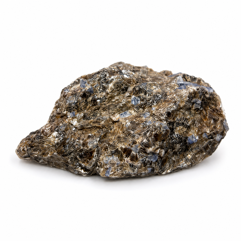 Blue Kyanite in Mica Matrix