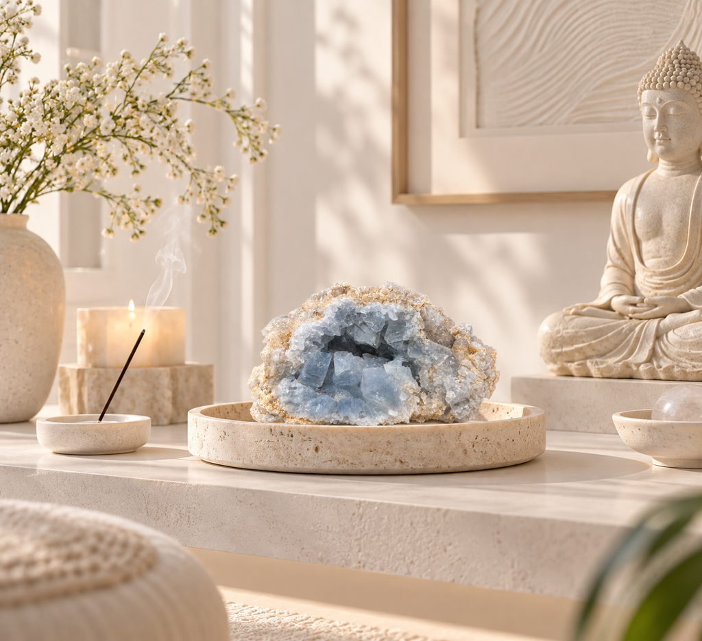 Celestite Cluster – Mineral Specimen