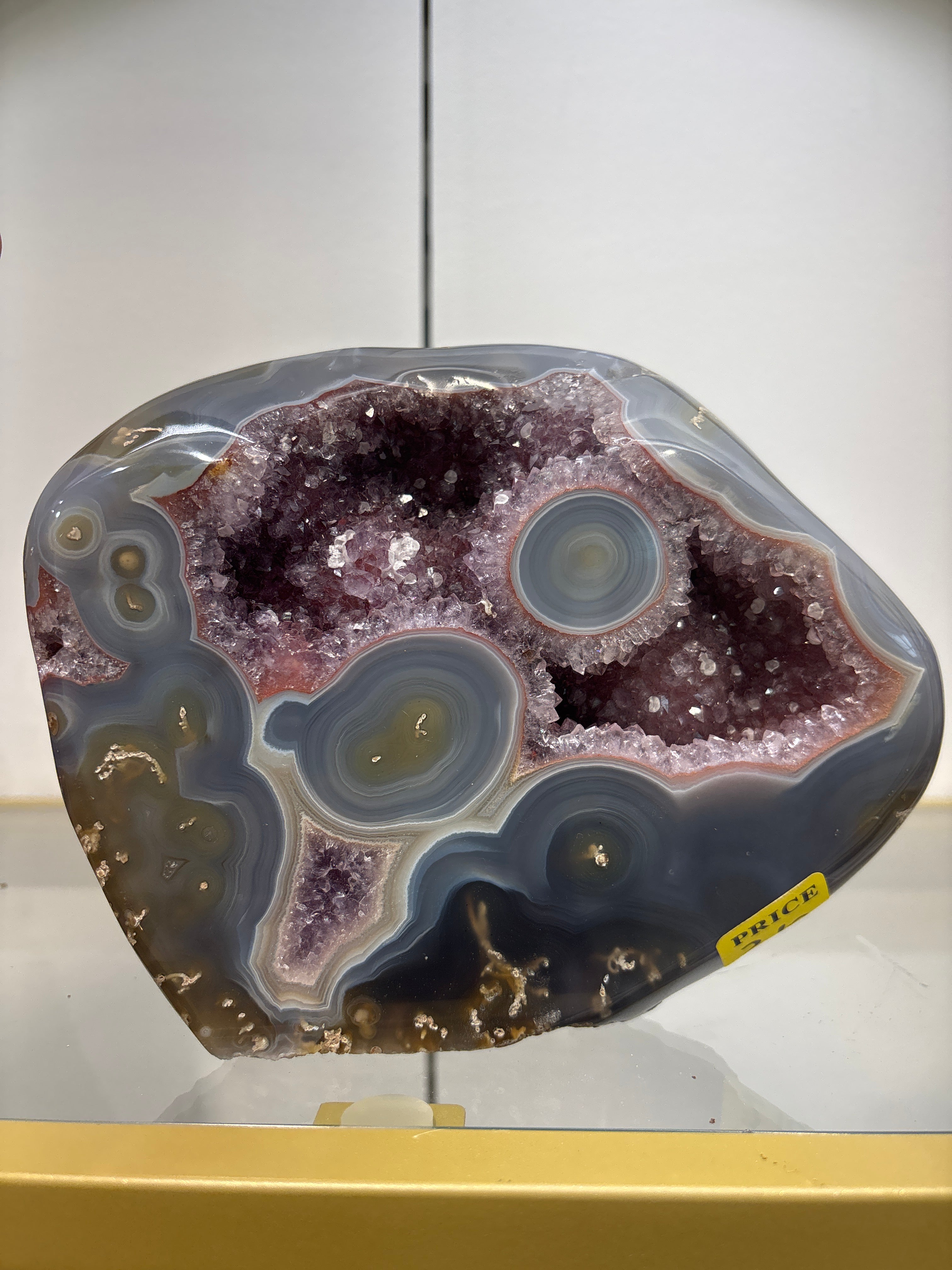 Agate amethyst 37