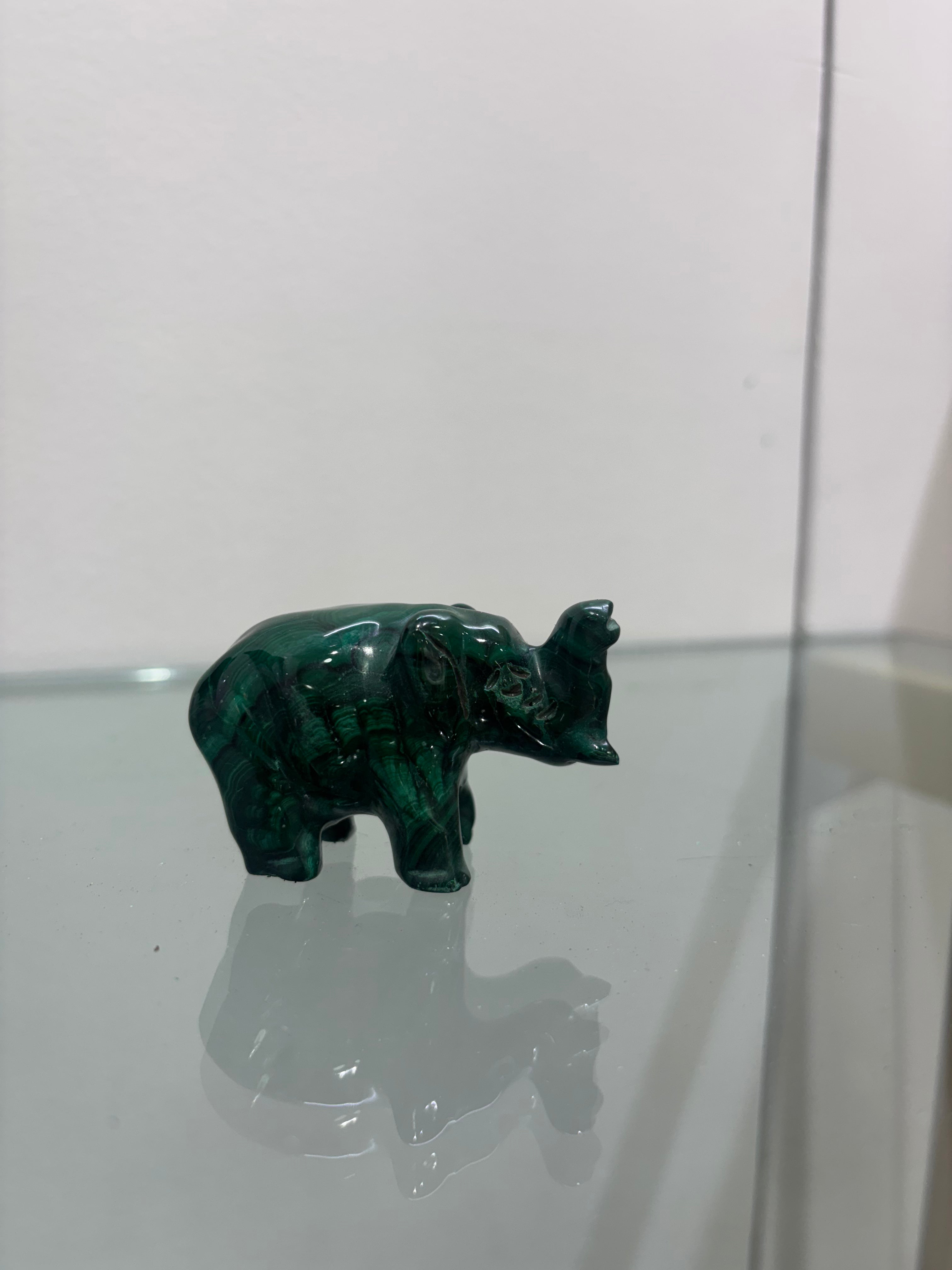 Malachite elephant 211