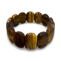 Tiger’s Eye Rectangle Bead Bracelet