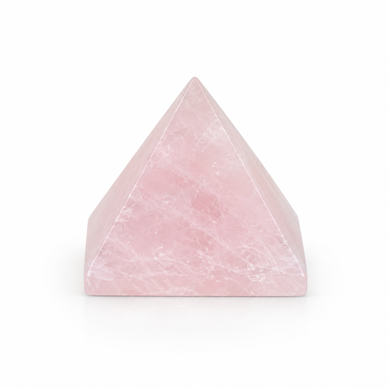 Rose Quartz Pyramid