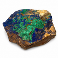 Azurite & Malachite on Matrix