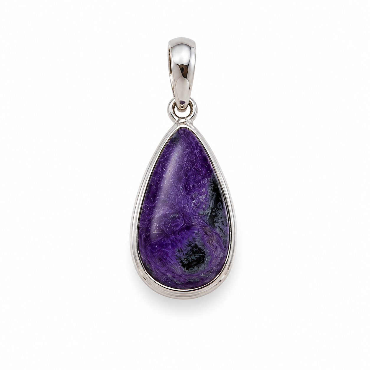Sugilite 925 Silver Pendant