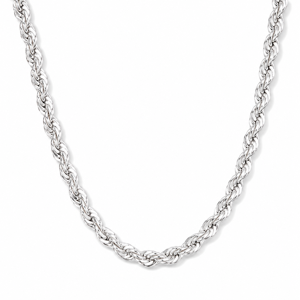 Sterling Silver Rope Chain