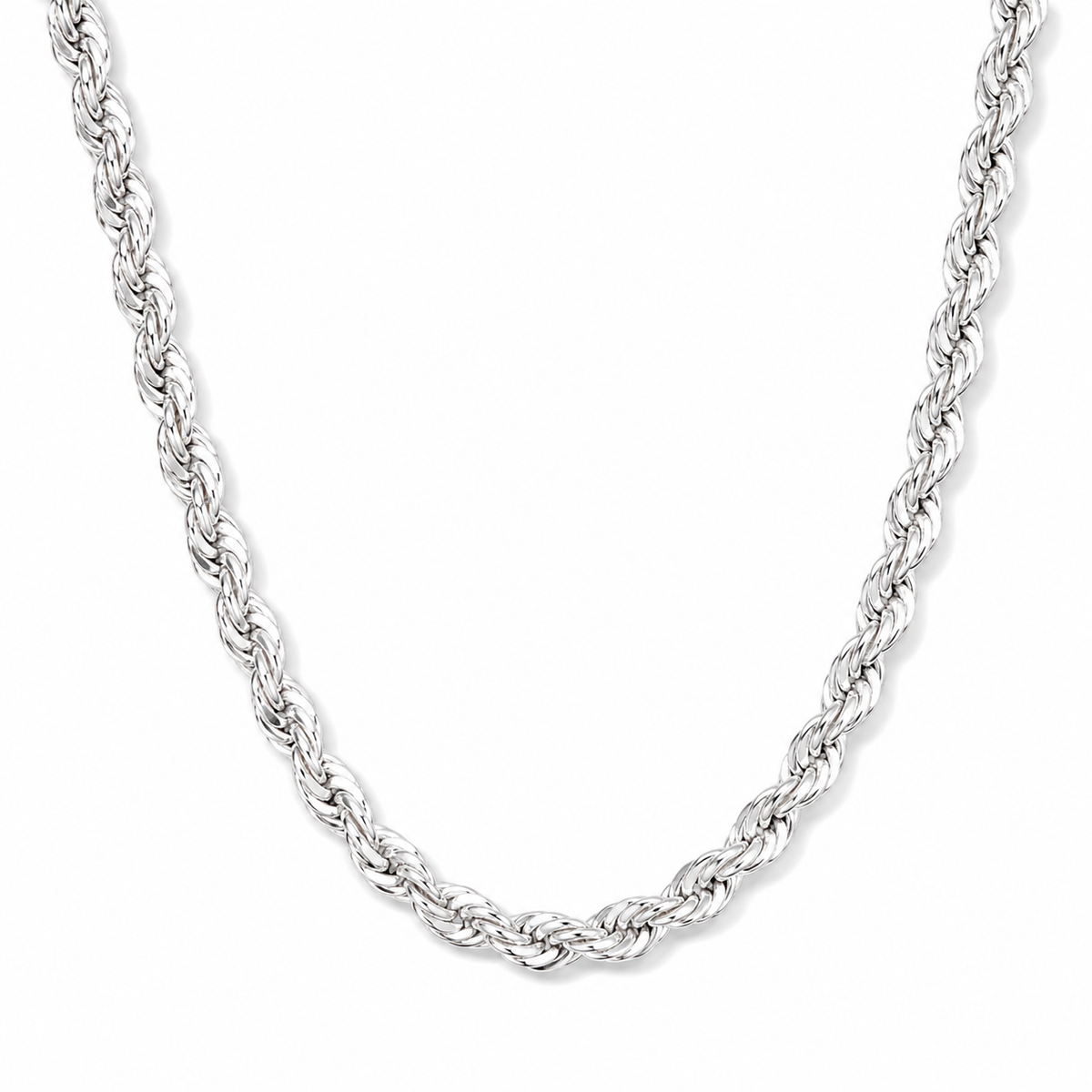 Sterling Silver Rope Chain
