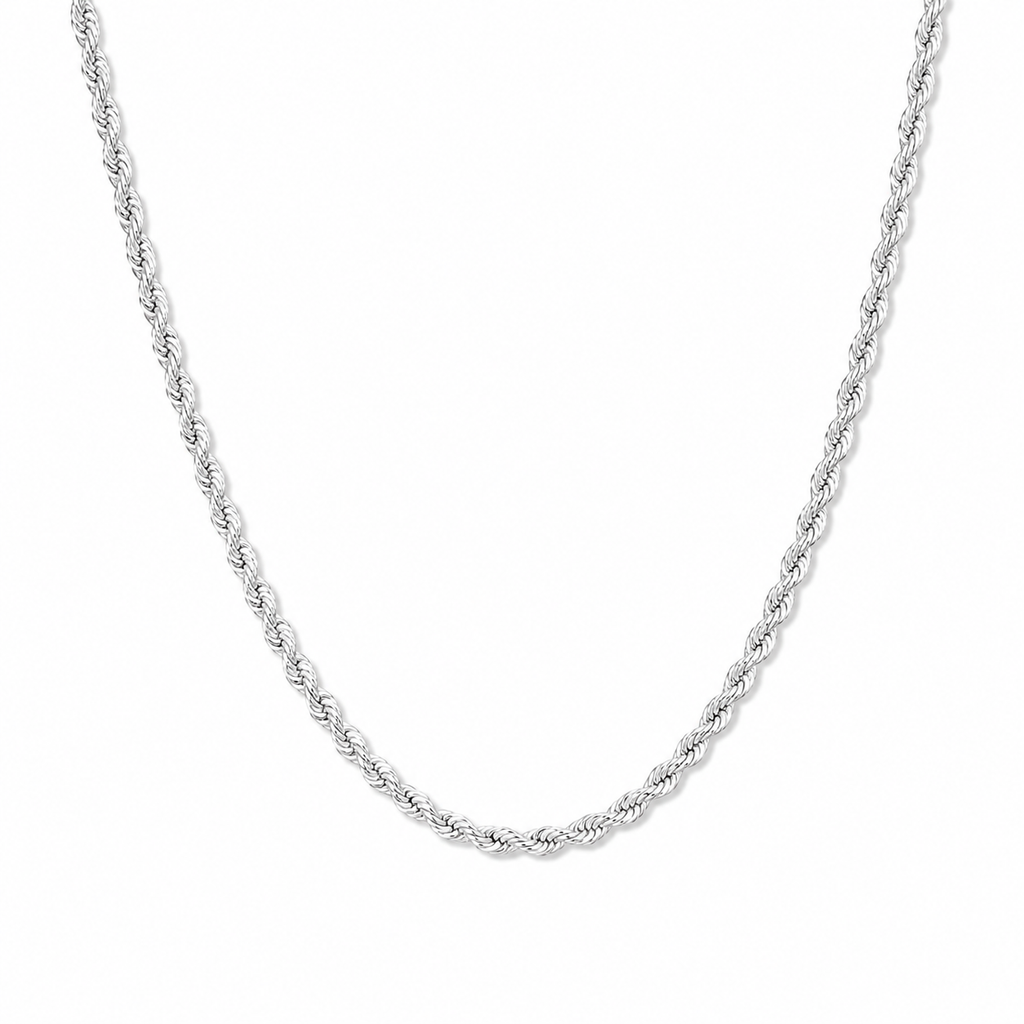 Sterling Silver Rope Chain
