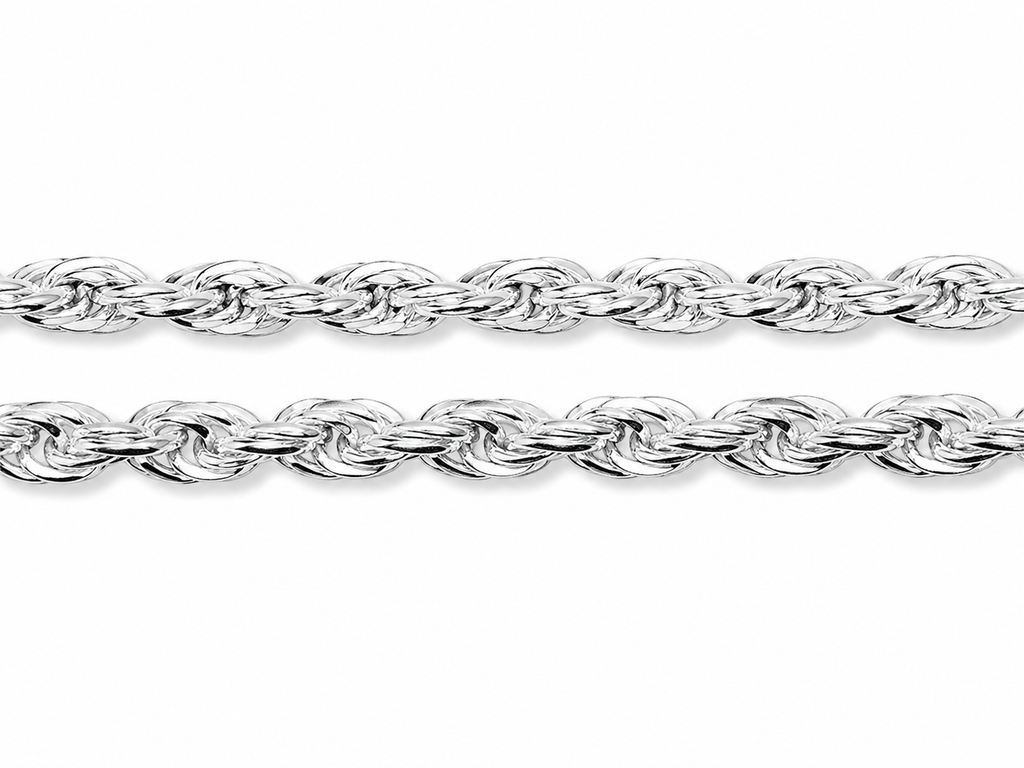 Sterling Silver Rope Chain