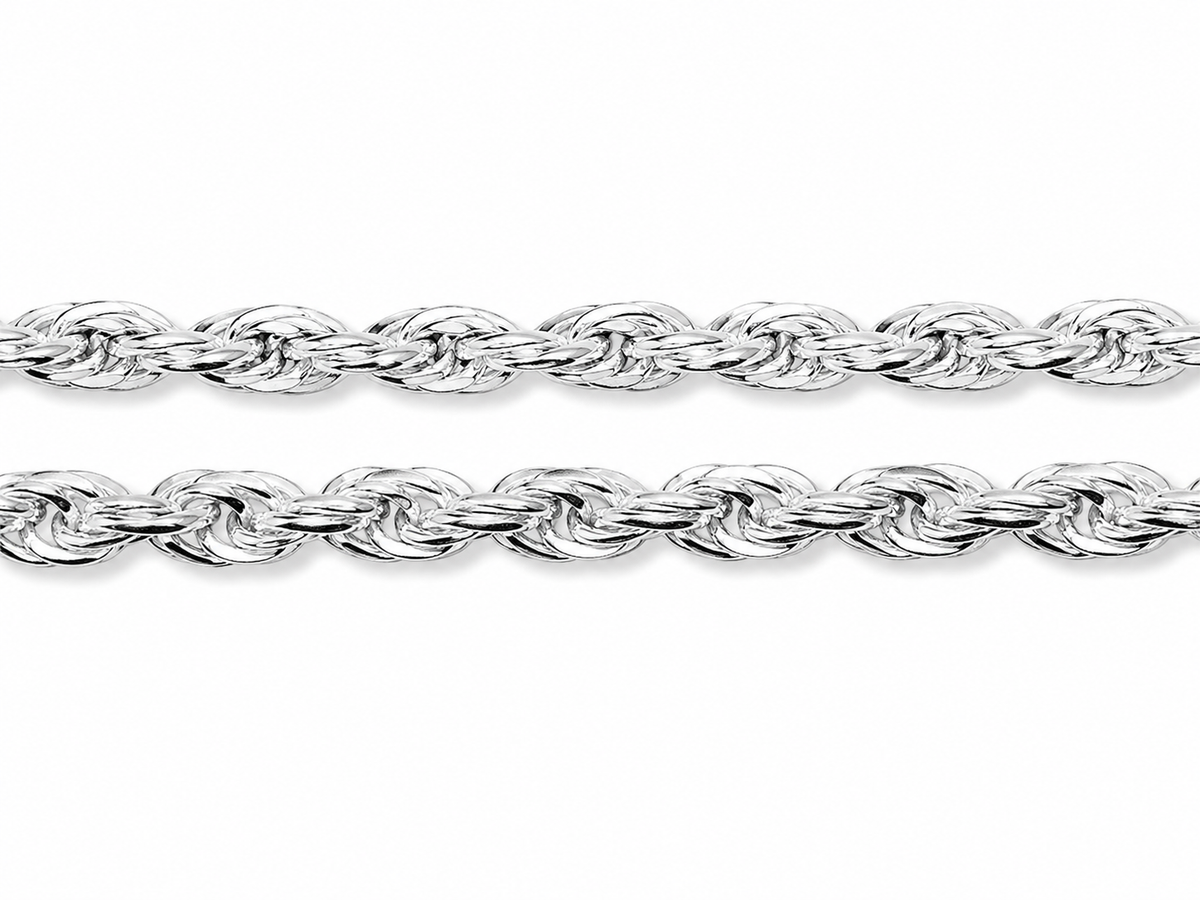 Sterling Silver Rope Chain