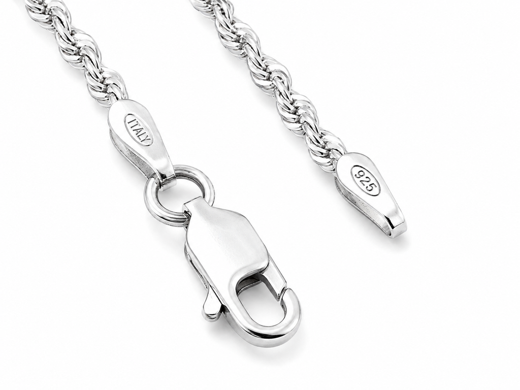 Sterling Silver Rope Chain