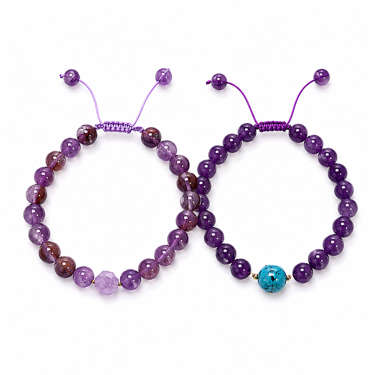 High Quality Amethyst Bracelets 8mm