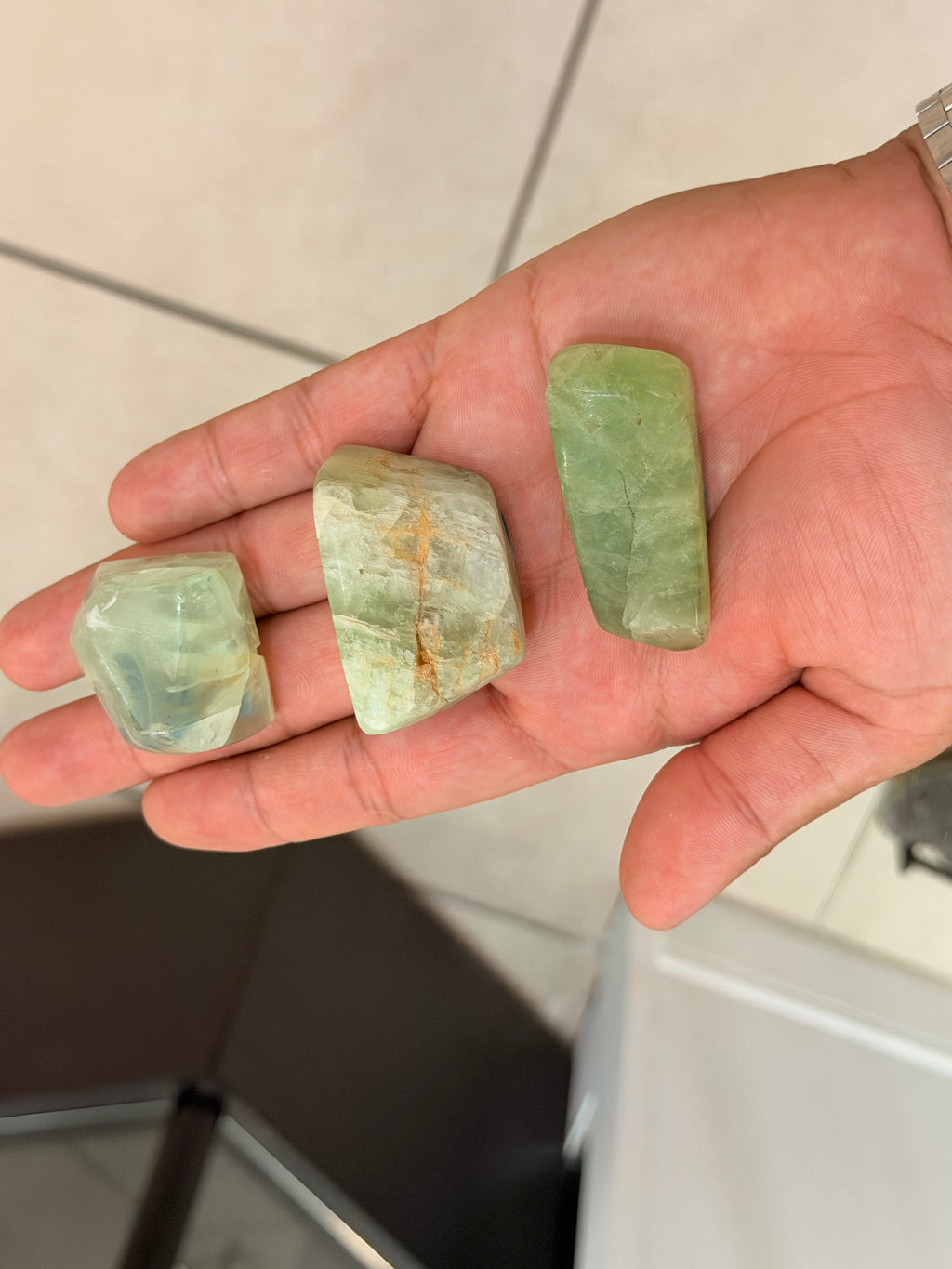 Green Calcite Freeform