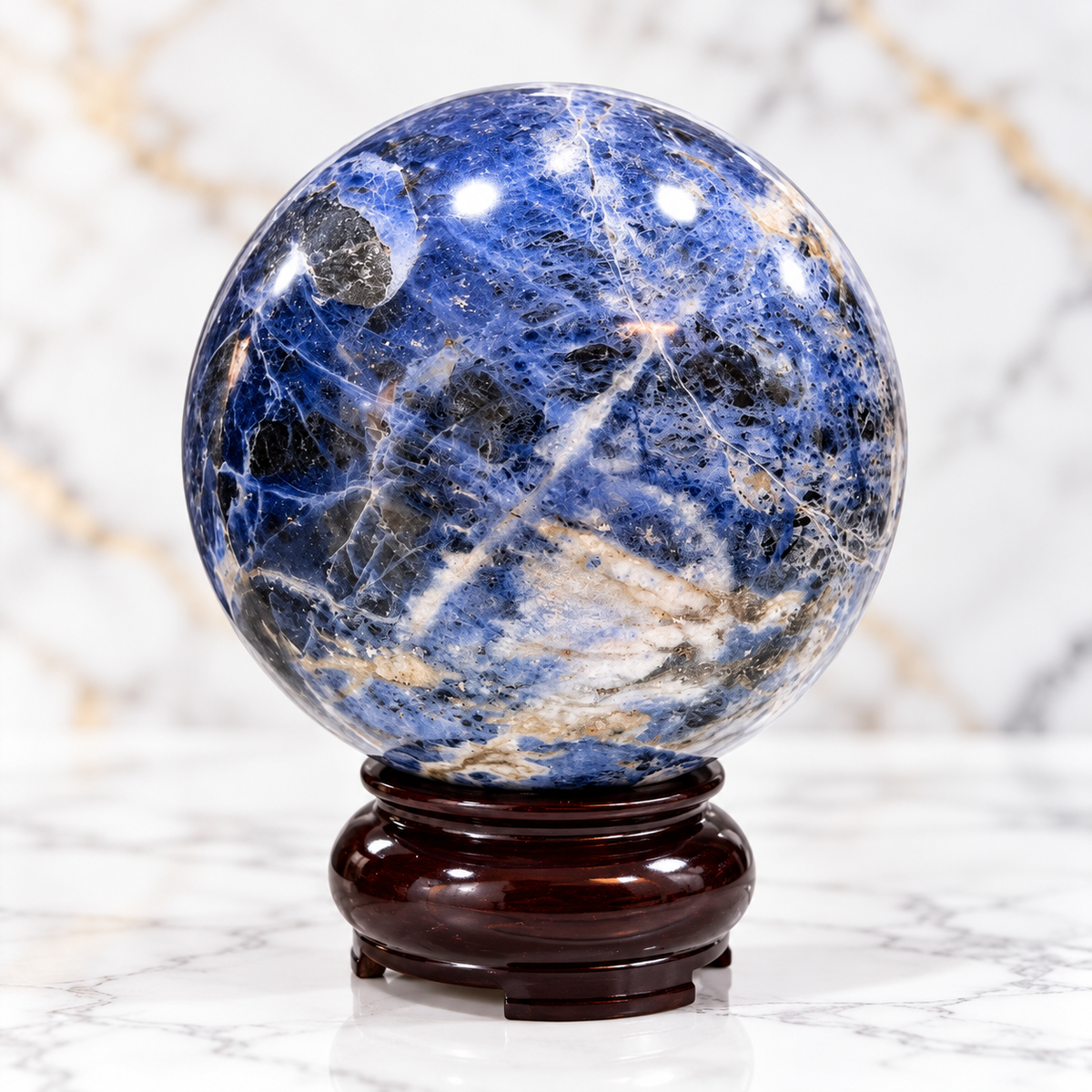 Sodalite Sphere