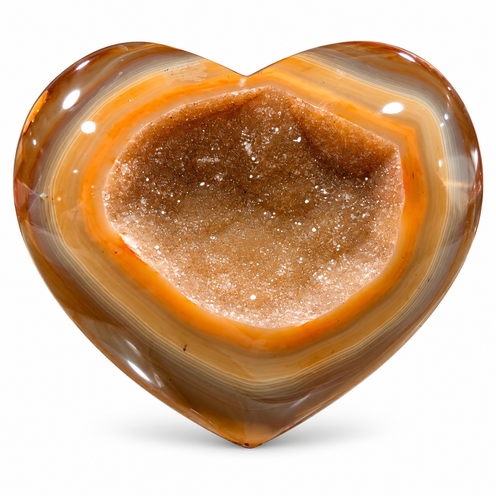 Carnelian Heart shape