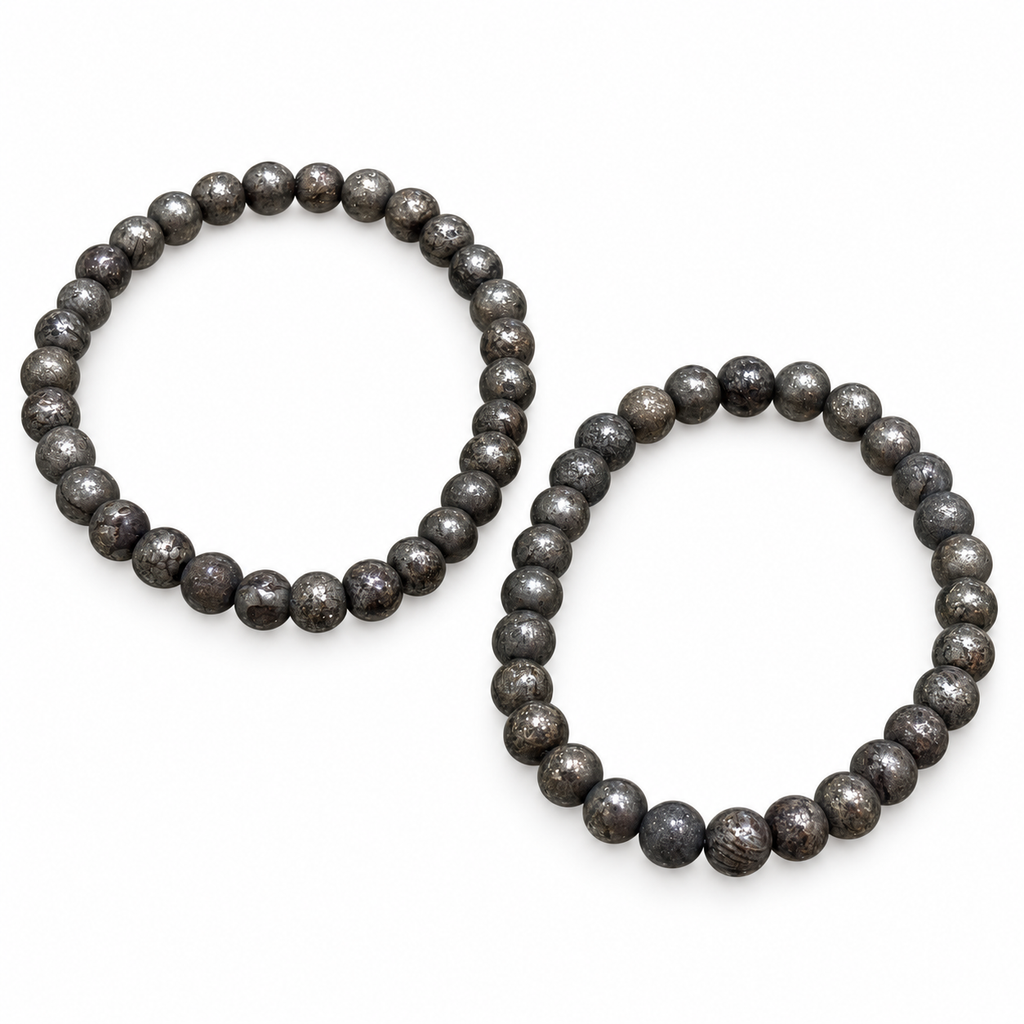Genuine Peruvian Pyrite Stone Bracelet