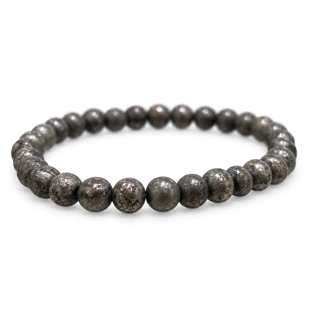 Genuine Peruvian Pyrite Stone Bracelet