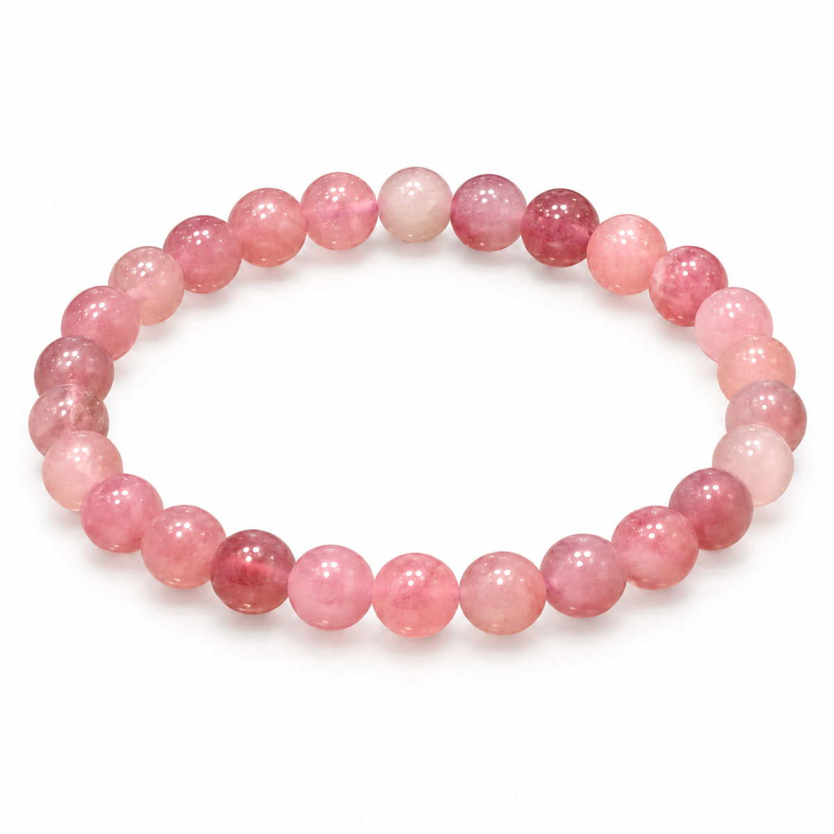 Madagascar Rose Quartz Stone Bracelet