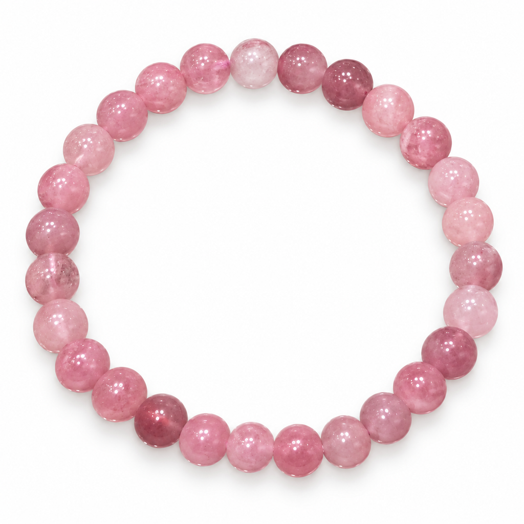 Madagascar Rose Quartz Stone Bracelet