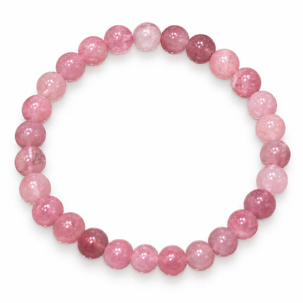 Madagascar Rose Quartz Stone Bracelet