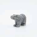 Hand-Carved Stone Bear Figurine