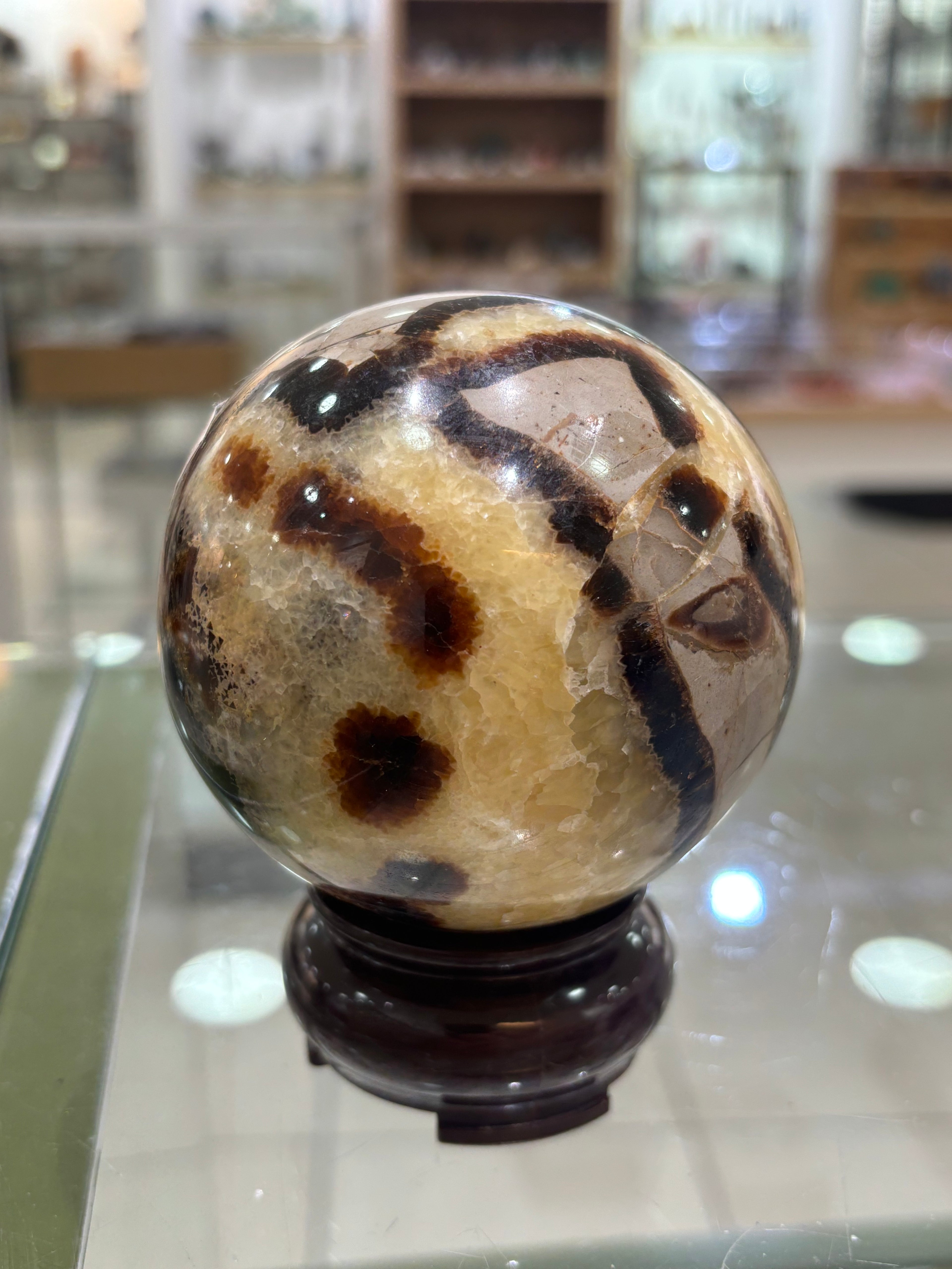Septarian Sphere