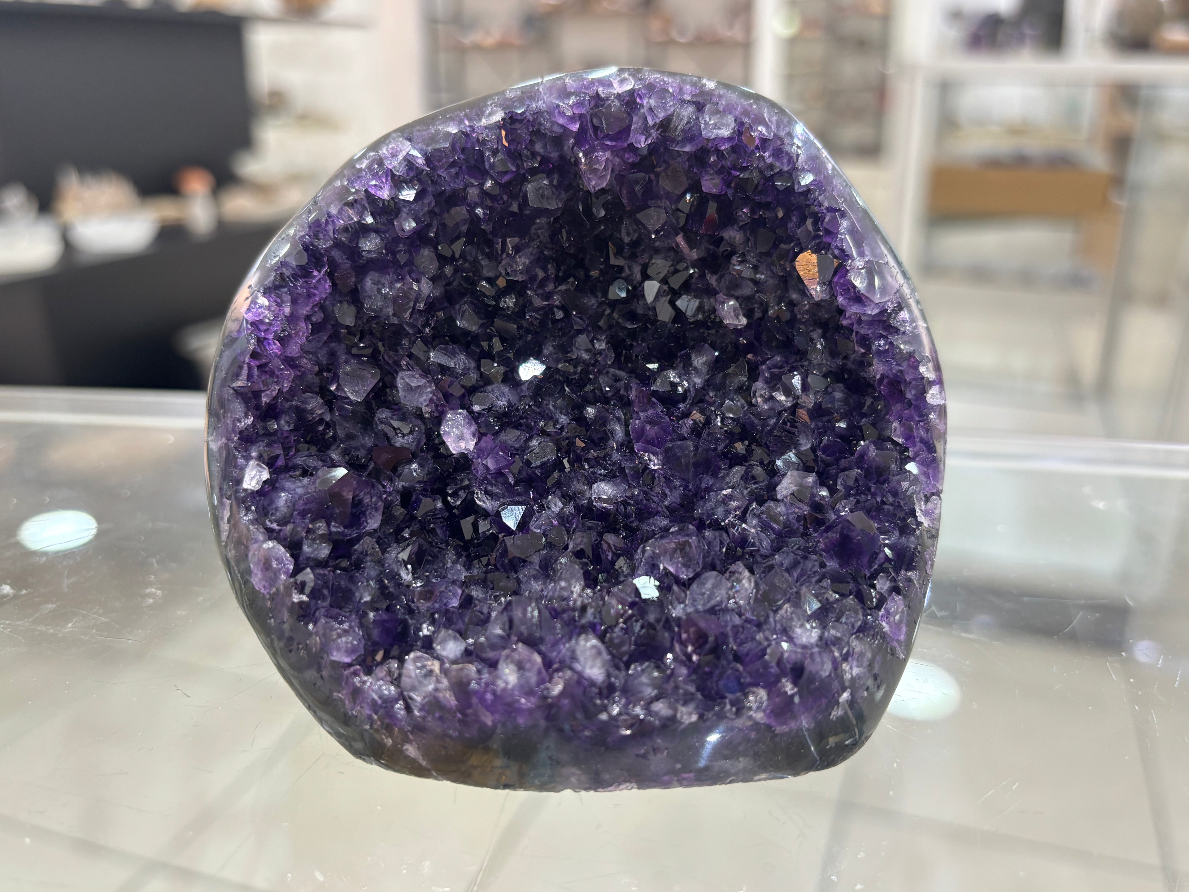 Grape Jelly Amethyst Cup Base