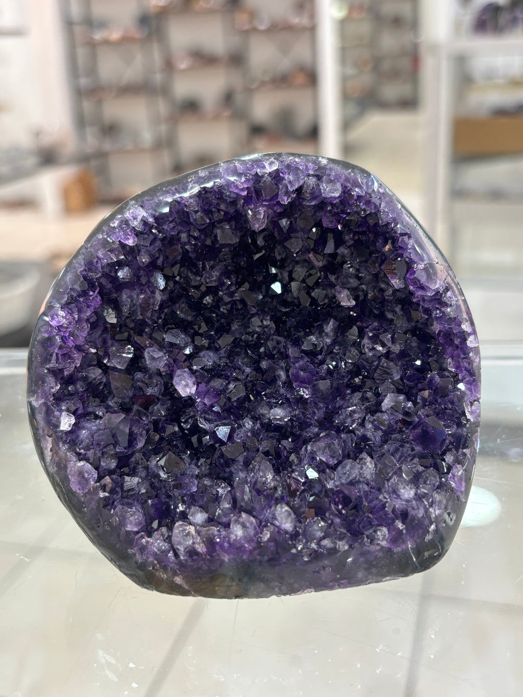 Grape Jelly Amethyst Cup Base