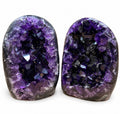 Top Quality Uruguayan Amethyst Polished Cutbase - Grape Jelly Color