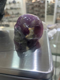 Fluorite Crystal Skull