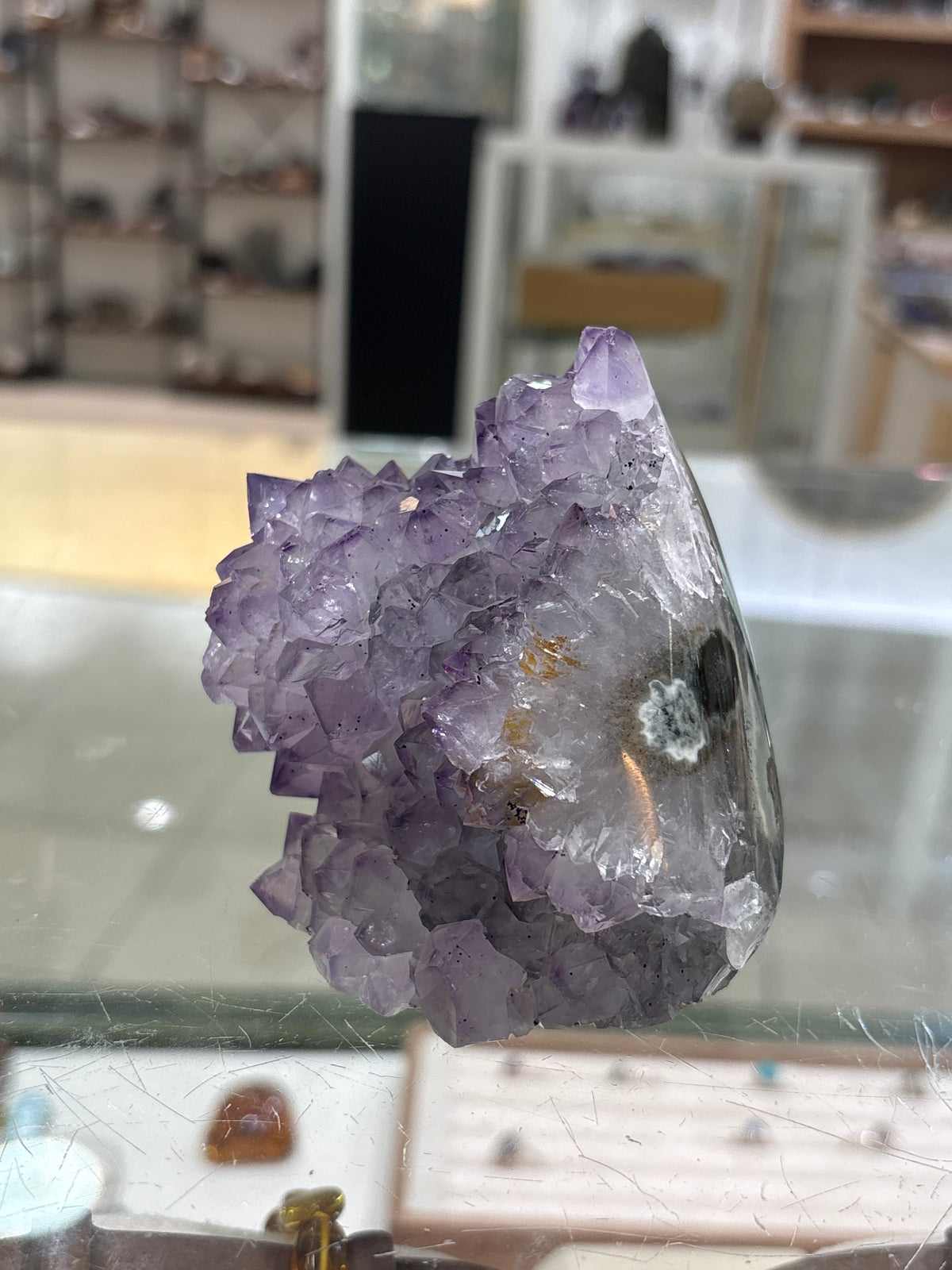 Natural Amethyst Flower