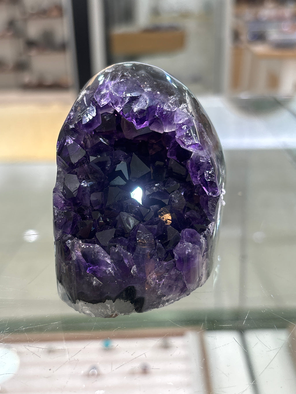 Premium Uruguayan Amethyst Polished Cut Base