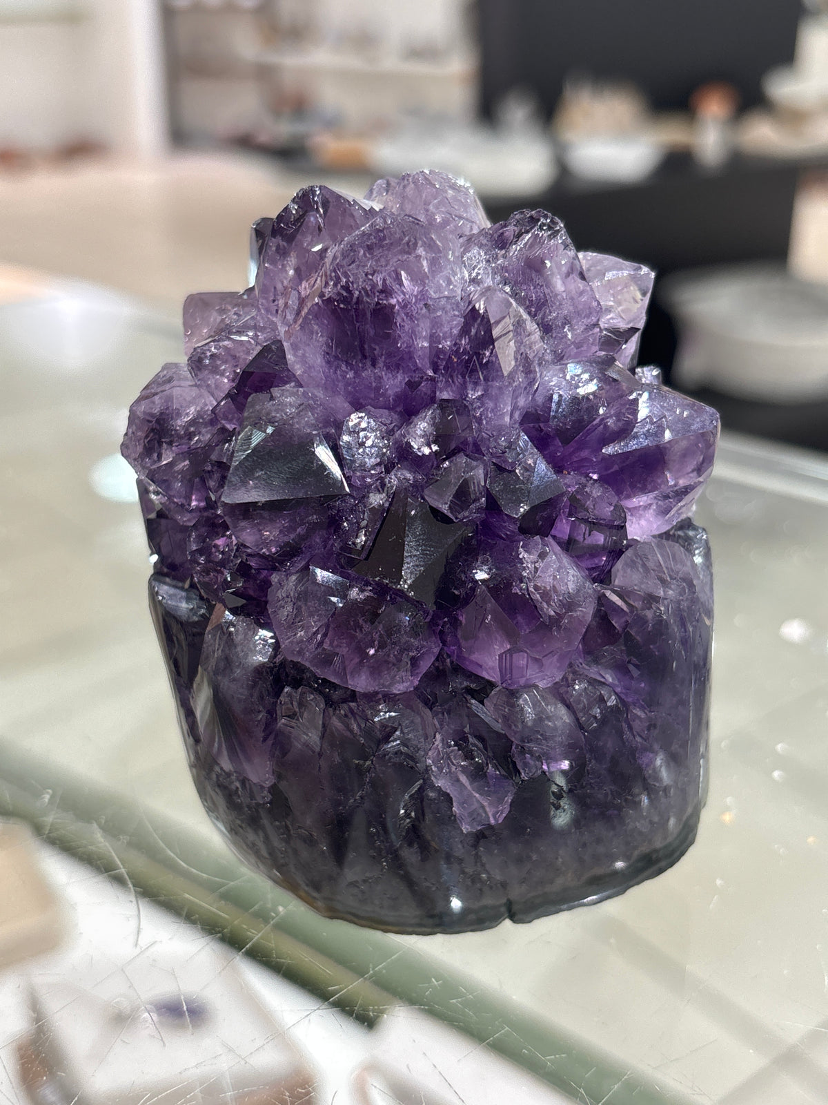 Amethyst Stalactite Cup Cake