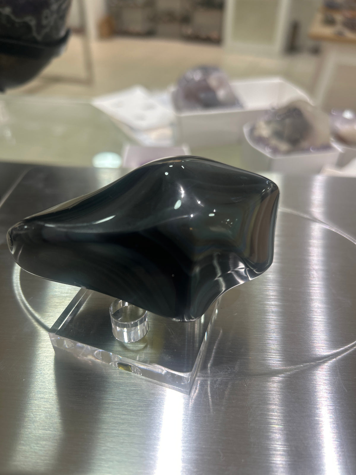 Rainbow Obsidian freeform